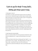 Lịch sử quyền thuật Trung Quốc, những giai đoạn quan trọng ppt