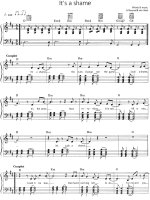 Bản nhạc It''''s a shame ppsx