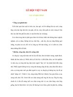 LỄ HỘI VIỆT NAMCÁC LỄ HỘI CHÍNH 5 docx