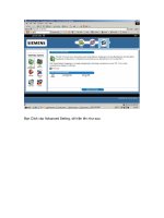 Hướng dẫn cấu hình Modem SpeedStream 5450 kết nối Internet phần 2 docx