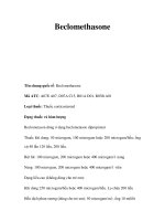 Beclomethasone ppt