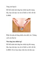 Tăng cân hợp lý pdf