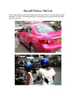 Dạo phố Pattaya, Thái Lan potx