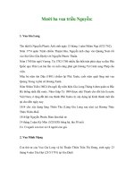 Mười ba vua triều Nguyễn ppsx