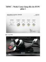 XBMC – Media Center hàng đầu cho HTPC phần 2 docx