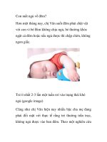 Con mất ngủ về đêm? pptx