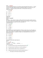 Trắc nghiệm Quản trị tài chính 3 pot