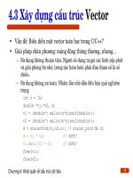 Khái quát về cấu trúc dữ liệu phần 3 doc