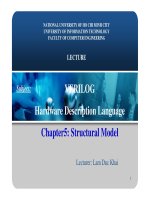 Chapter5: Structural Model pptx