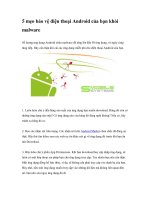 5 mẹo bảo vệ điện thoại Android của bạn khỏi malware pps