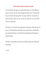 7 thực phẩm chống stress hiệu quả nhất pps