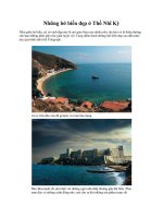 Những bờ biển đẹp ở Thổ Nhĩ Kỳ ppt