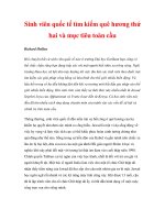 Sinh viên quốc tế tìm kiếm quê hương thứ hai và mục tiêu toàn cầu pdf