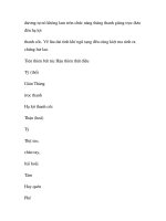 quá trình hình thành và phương pháp điều trị bệnh rối loạn hấp thụ trong y học p2 ppt