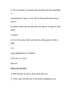 quá trình hình thành và phương pháp điều trị bệnh rối loạn hấp thụ trong y học p6 pptx