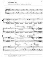 Bản nhạc Mamma mia pdf