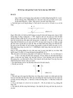 Đề thi học sinh giỏi lớp 9 môn Vật lý năm học 2009-2010 - Đề số 21 pot