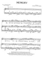 Bản nhạc Cats memory (V2) pot