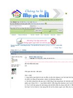 ĐỀ THI HÓA ĐỒNG BẰNG SÔNG CỬU LONG ppsx