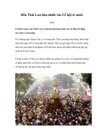 Đến Thái Lan hòa mình vào Lễ hội té nước Libra ppsx