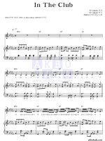 Bản nhạc In The Club pptx