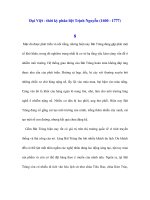Đại Việt - thời kỳ phân liệt Trịnh Nguyễn (1600 - 1777) - 8 docx