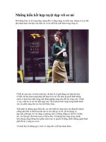 Những kiểu kết hợp tuyệt đẹp với sơ mi docx