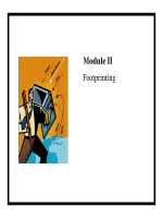 Module II Footprinting.Revisiting Reconnaissance1Reconnaissance5Clearing doc