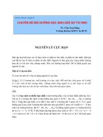 chuyên đề bồi dưỡng học sinh giỏi dự thi vmo