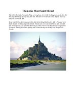 Thăm đảo Mont Saint Michel pptx