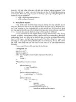 Lập trình Java: Đa tuyến là gì ? phần 2 pptx