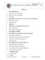 Quy trình vận hành cấp điện pptx