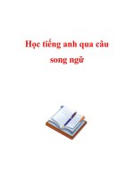 Học tiếng anh qua câu song ngữ docx