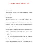 Lý Công Uẩn và chuyện sét đánh ra ... thơ 2 docx