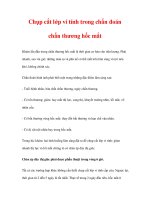 Chụp cắt lớp vi tính trong chẩn đoán chấn thương hốc mắt pdf