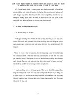 Quá trình hình thành và phương pháp kết toán tỷ giá hối đoái và những điều kiện tự do hóa tỷ giá ở việt nam p2 ppt