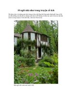 10 ngôi nhà như trong truyện cổ tích doc