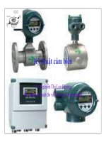 Bài giảng: Kỹ thuật cảm biến potx