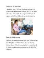 Những quy tắc vàng với bà bầu doc