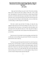 Quá trình hình thành và phương pháp thu nhận lợi ích kinh tế và các hình thức phân phối thu nhập ở việt nam p1 doc