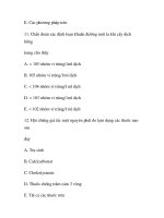 quá trình hình thành và phương pháp điều trị bệnh rối loạn hấp thụ trong y học p9 doc