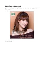 Dịu dàng với băng đô pps