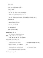 Giáo án lớp 1 năm 2011 - Tuần 4 docx