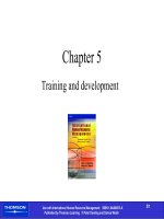 Chapter 5: Training and development pot