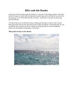 Biển xanh đảo Bandos ppt