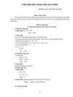 phép biến hình trong hình học phẳng