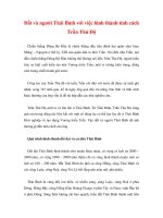 Đất và người Thái Bình với việc hình thành tính cách Trần Thủ Độ ppsx