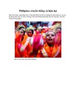 Philipines, truyền thống và hiện đại pps