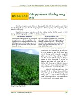 Báo cáo phân tích số liệu cơ sở RỪNG năm 2005 part 5 doc