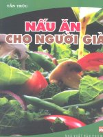 Nấu ăn cho người già part 1 pdf